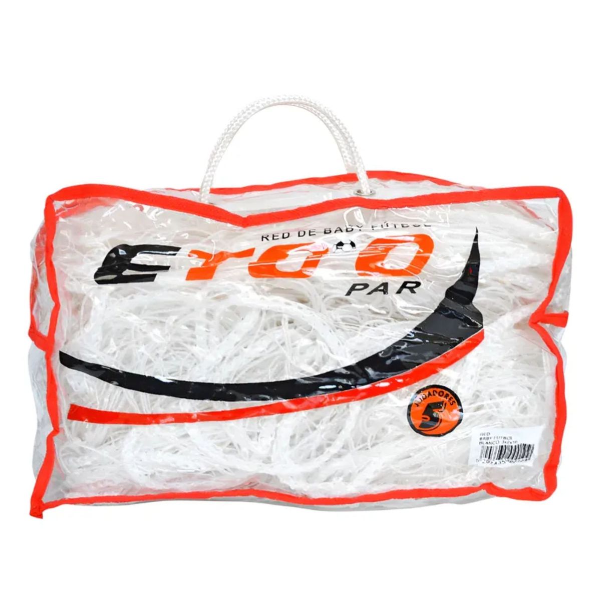 MUUK - Red Malla De Baby Futbol Trenzado Eco (par)