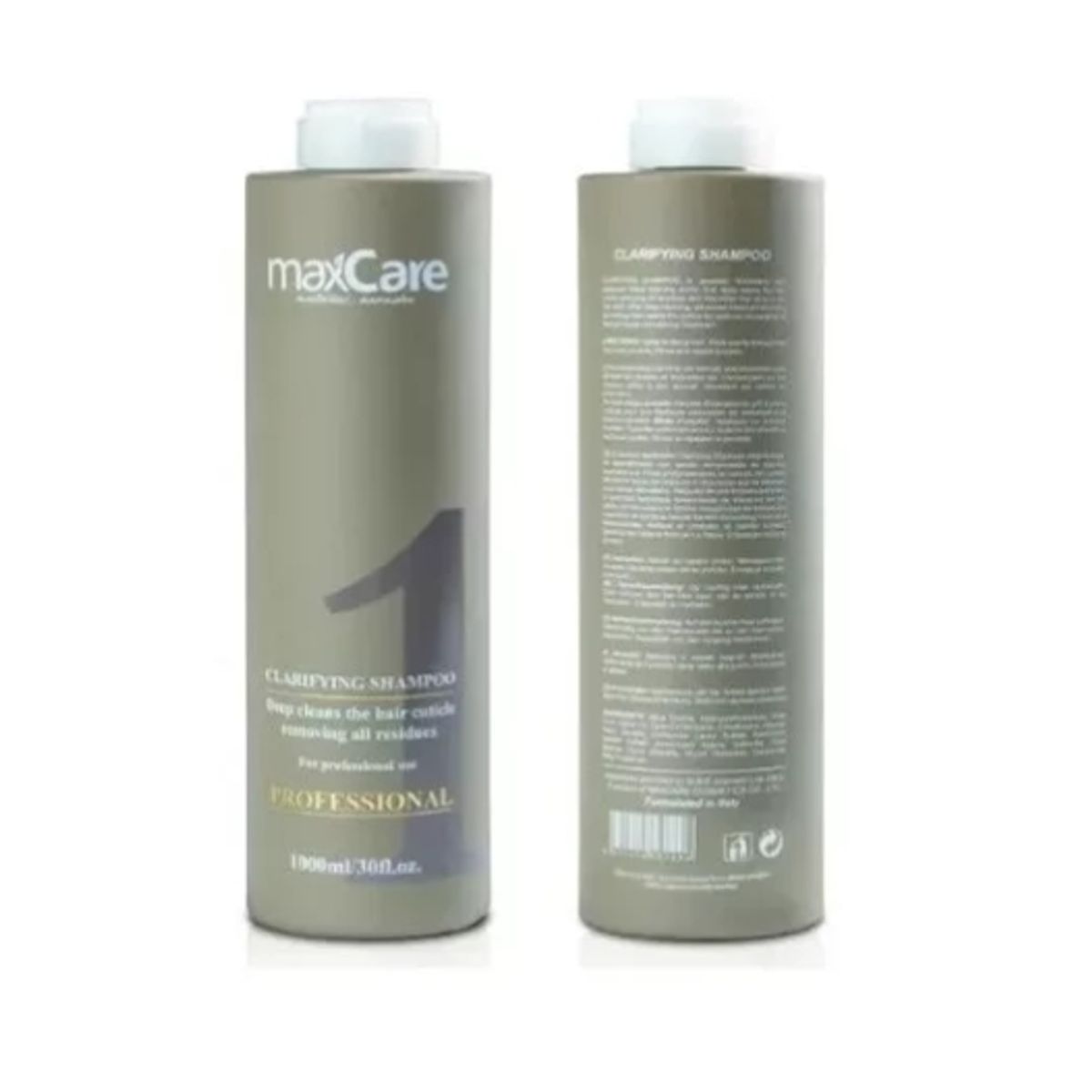 GENERICO - Shampoo Anti-residuos Para Paso 1 De Alisado 1000ml Maxcare