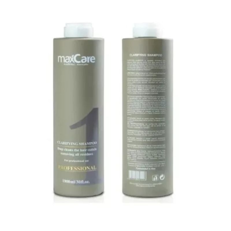 GENERICO - Shampoo Anti-residuos Para Paso 1 De Alisado 1000ml Maxcare