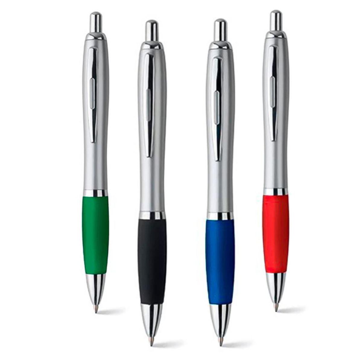 DETODOYMAS - Pack 100 Lápices Bolígrafos para Serigrafía o Estampado - Verde