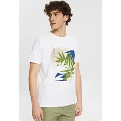ESPRIT - Polera Con Estampado De Plantas