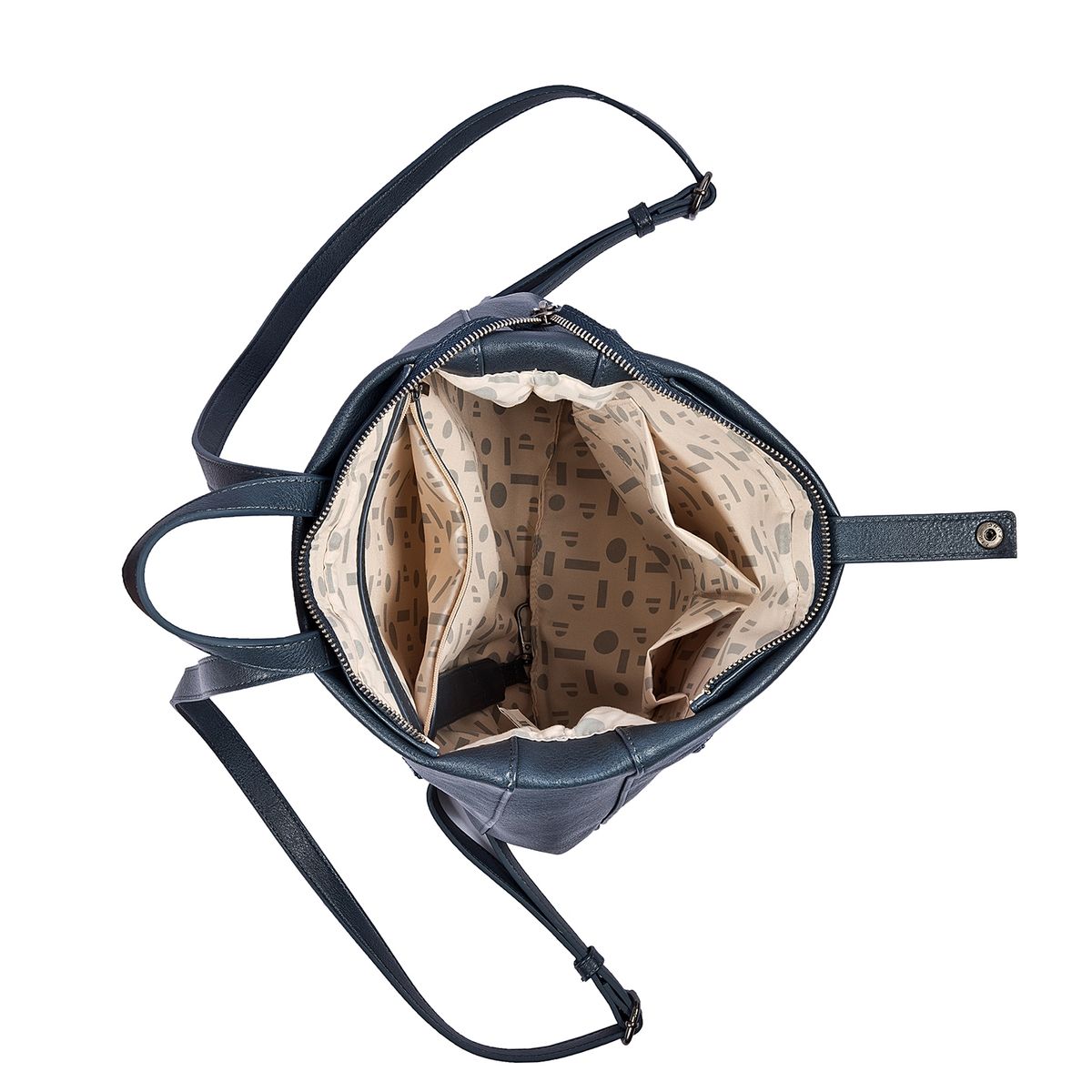 POLLINI - Mochila Roma Azul 