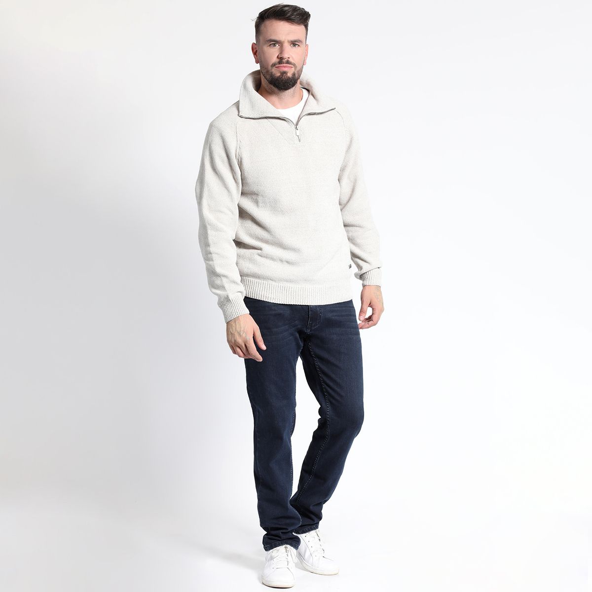 MCGREGOR - SWEATER MANGA LARGA MEDIO CIERRE MCGREGOR