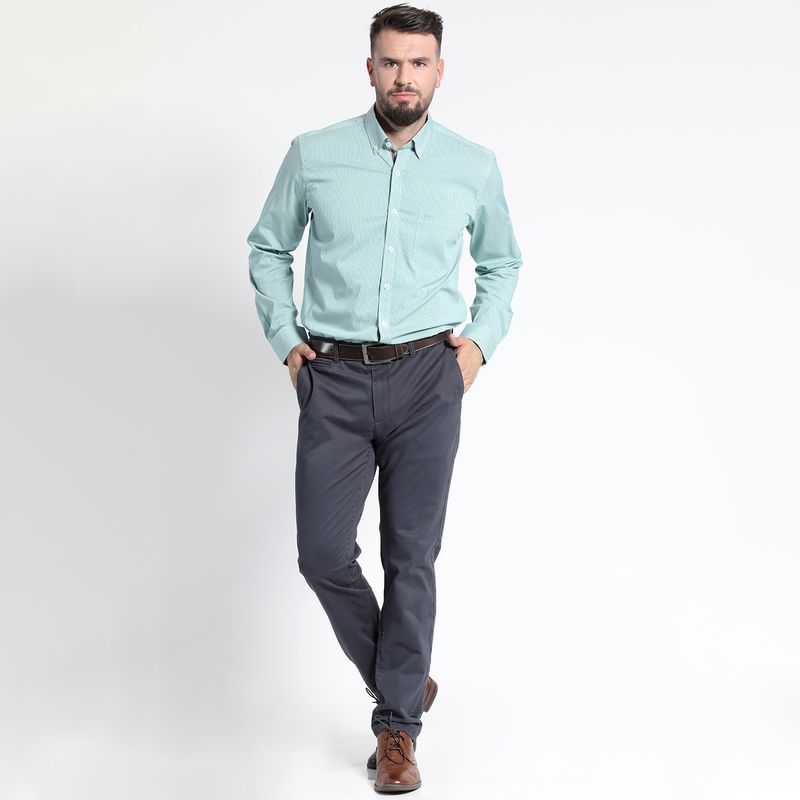 MCGREGOR - CAMISA MANGA LARGA MICRO CUADRO YD COMFORT TECH MCGREGOR