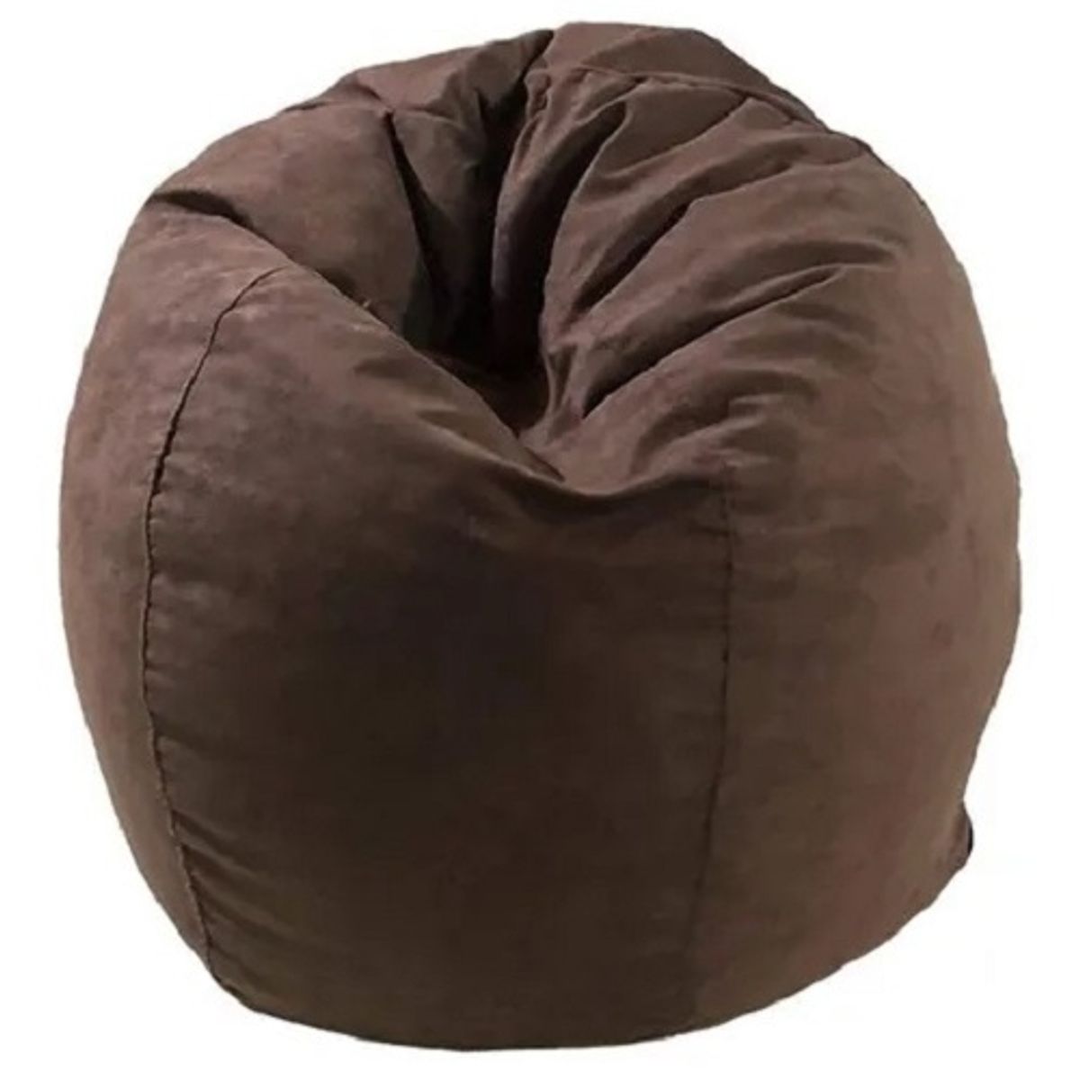 REHUCE - Puff Gamuza M  Café Tamaño Niños