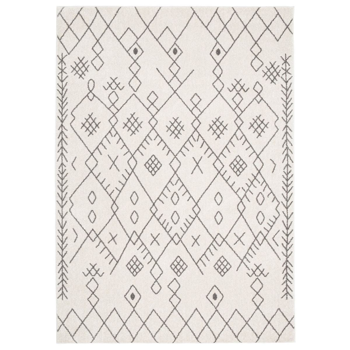 MODA ALFOMBRAS - ALFOMBRA FLORIDA BLANCO 160x230 cm