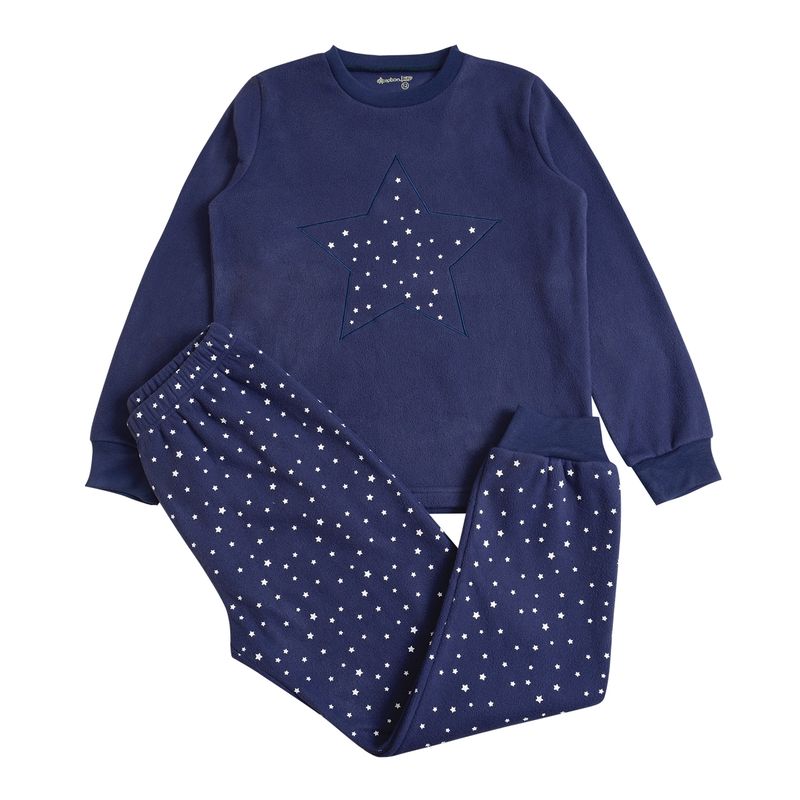 EXCEPTION - Pijama Manga larga Polar Niña