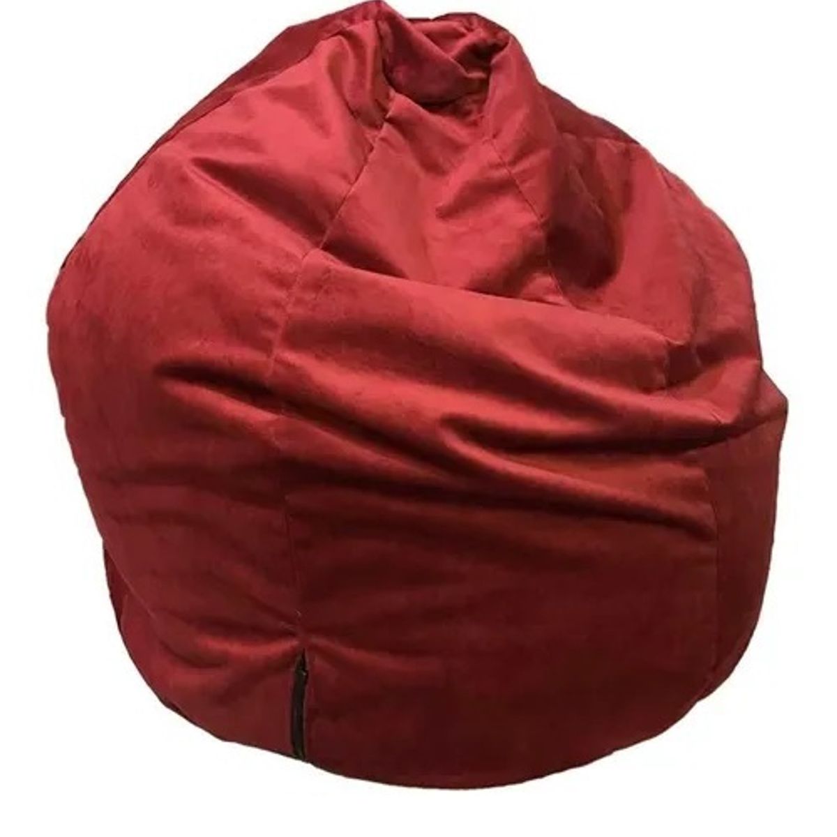 REHUCE - Puff Gamuza tamaño M rojo