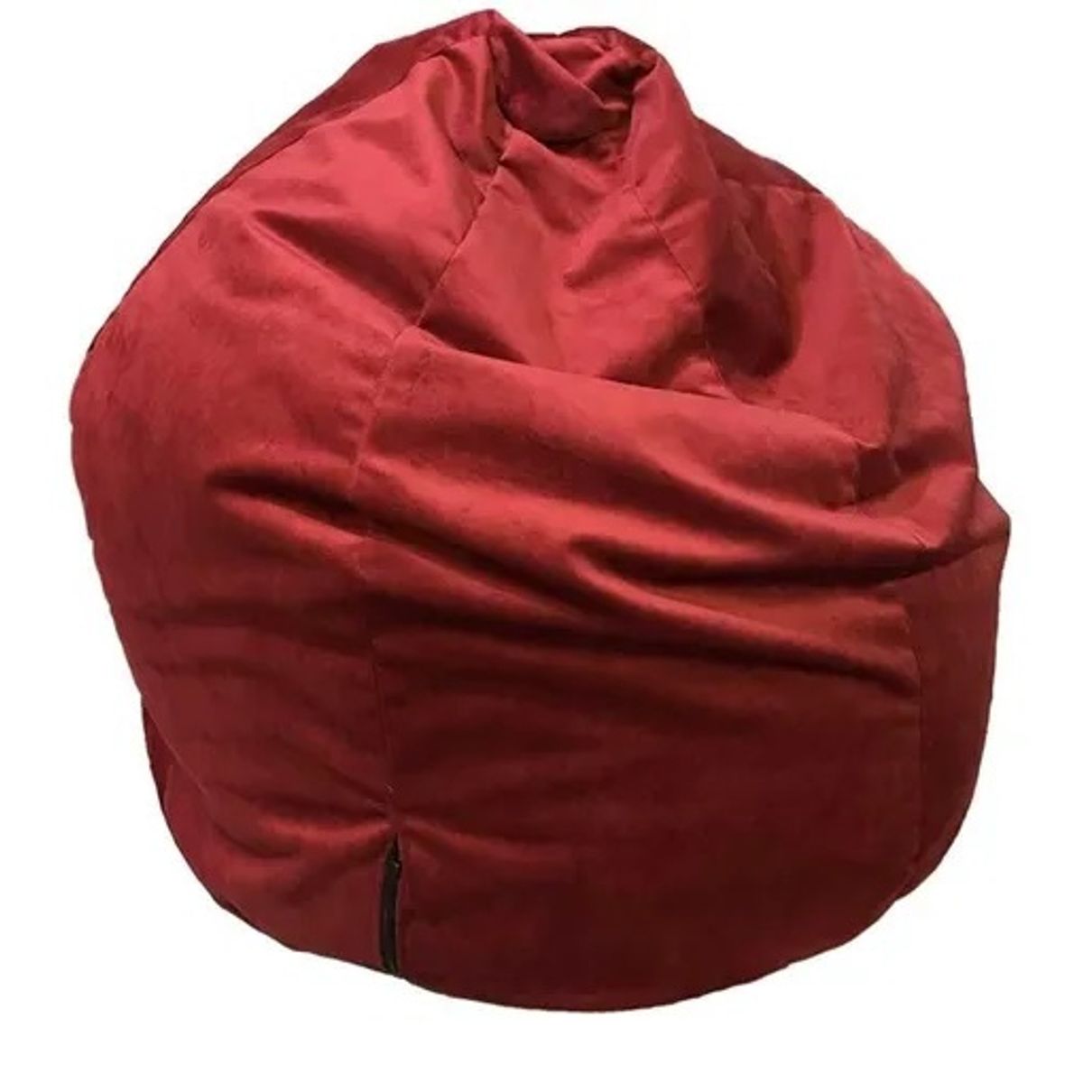 REHUCE - Puff Gamuza tamaño M rojo