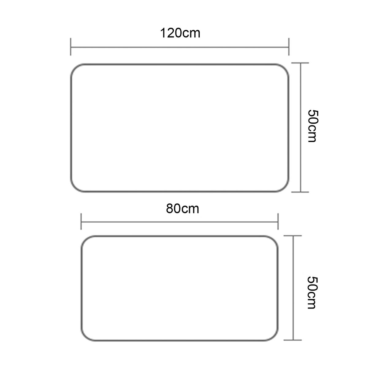 CRUSEC - Set 2 Alfombra 50x120 Y 50x80 Cm Cocina Piso Antideslizante