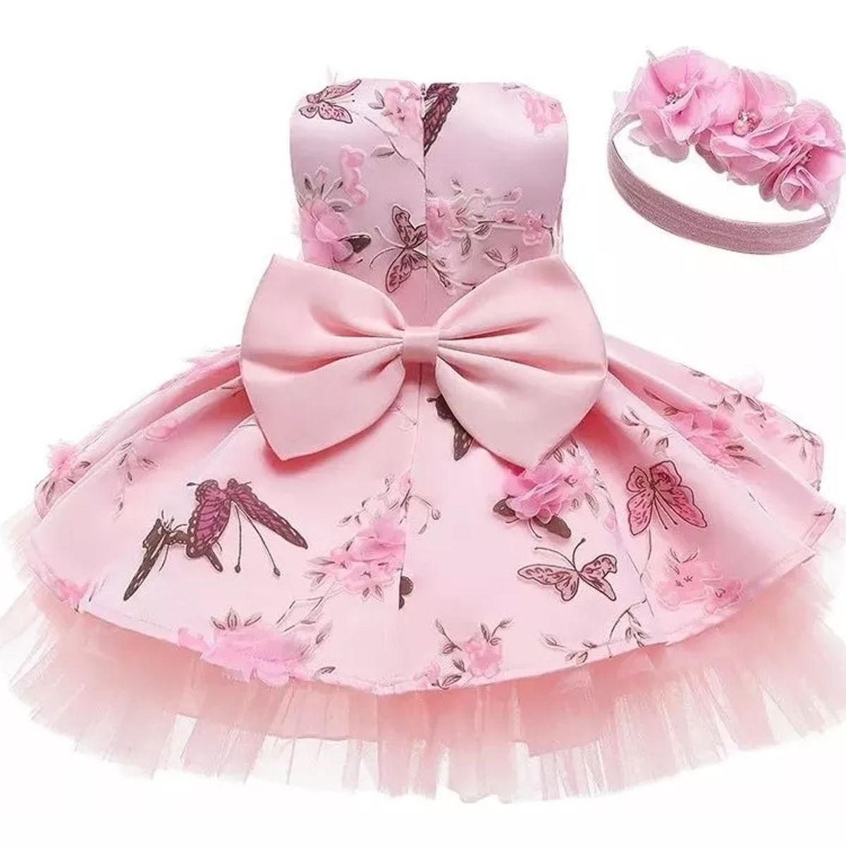 HENNE CLOTHING - Traje - Vestido para niña de Bautizo