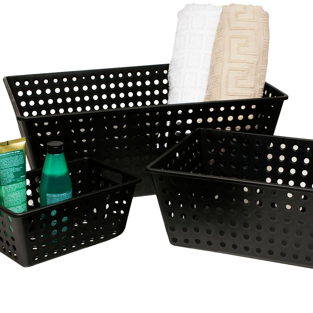 COZA - CANASTO MAXI 39X30X168 CM NEGRO