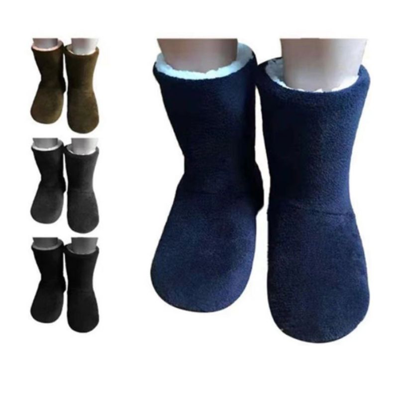 EVERSO - Pack 2 Pantuflas Invierno Chiporro Antideslizante Hombre