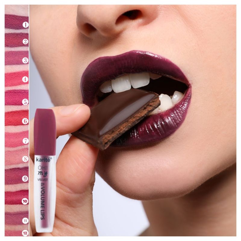GENERICO - TINTA LABIAL DE LARGA DURACION ACABADO VELVET EFECTO VOLUMEN