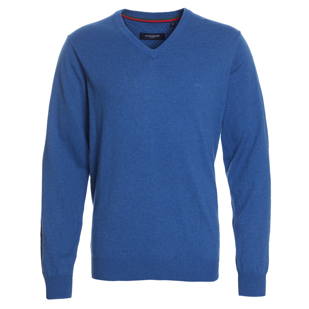 MCGREGOR - SWEATER MANGA LARGA MELANGE CUELLO V MCGREGOR