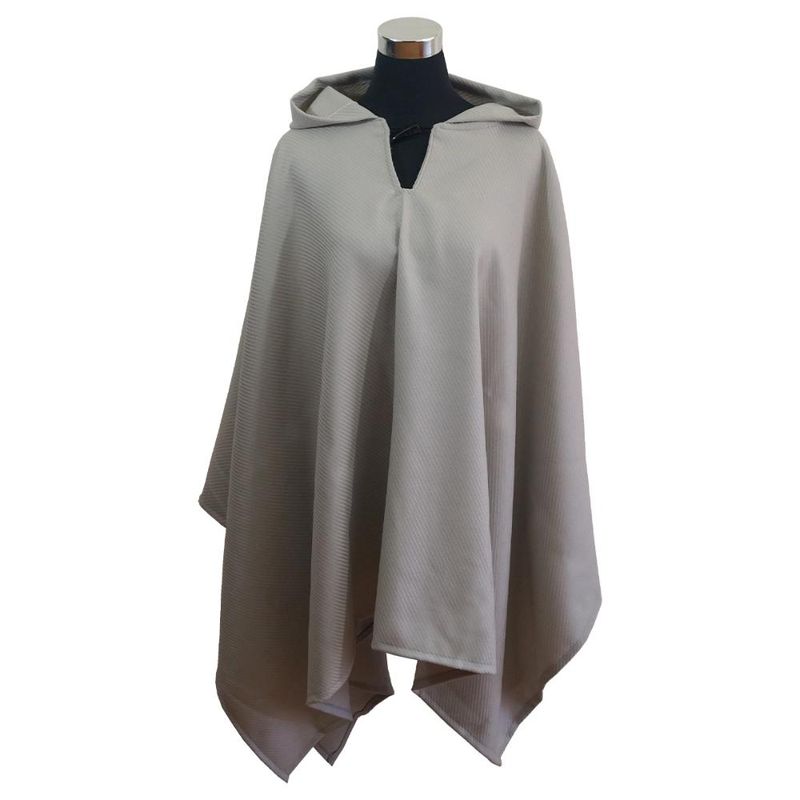 BELLAVISTA OVEJA TOME - Poncho Capucha 100% Lana - Largo