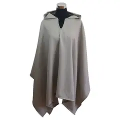 BELLAVISTA OVEJA TOME - Poncho Capucha 100% Lana - Largo