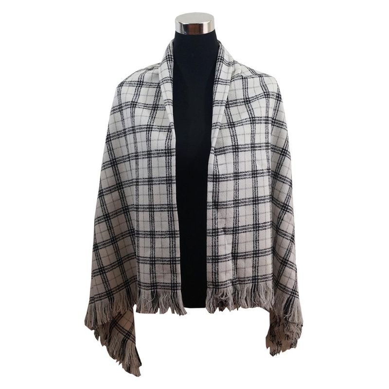 BELLAVISTA OVEJA TOME - Puntilla 100% Lana  - 150x150 cm
