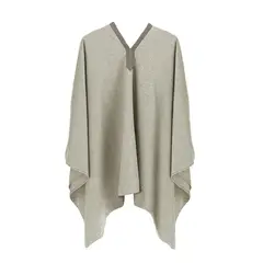 BELLAVISTA OVEJA TOME - Poncho Lana Seda Unisex - Largo