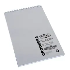 ARTEL - Croquera Bond 24 Esp 80Hj Ofic 21x32