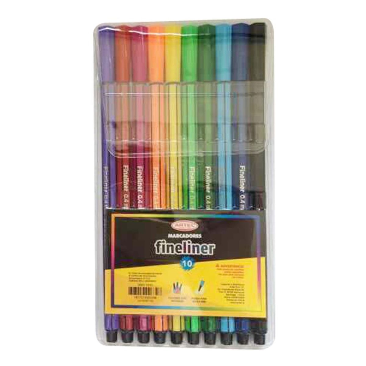ARTEL - 10 Fineliner Colores Surtidos Artel