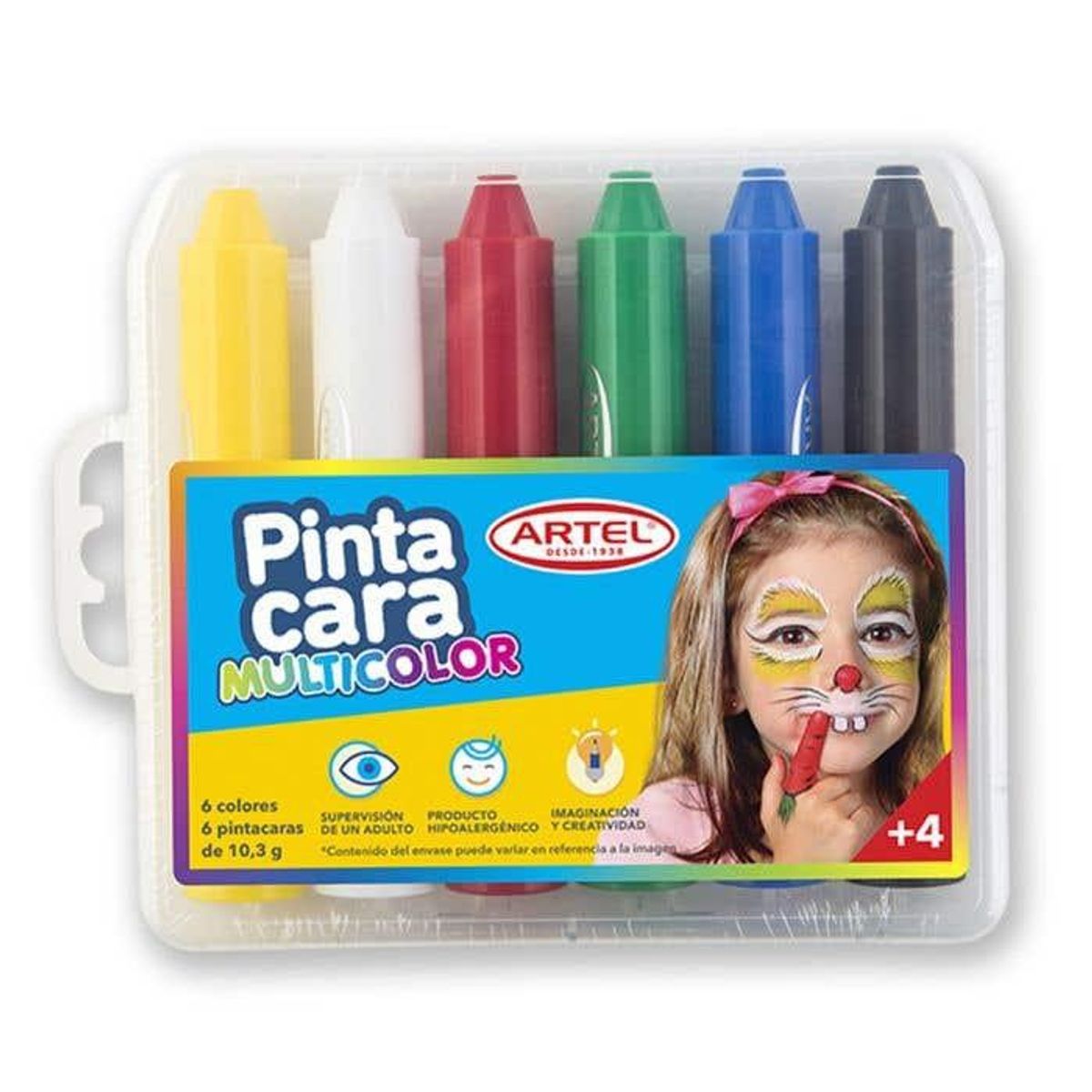 ARTEL - Pinta Cara 6 Colores Artel