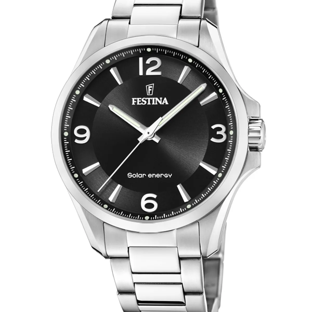 FESTINA - Reloj F20656/4 Festina Negro Hombre Solar Energy