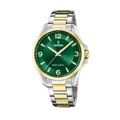 FESTINA - Reloj F20657/3 Verde Hombre Solar Energy