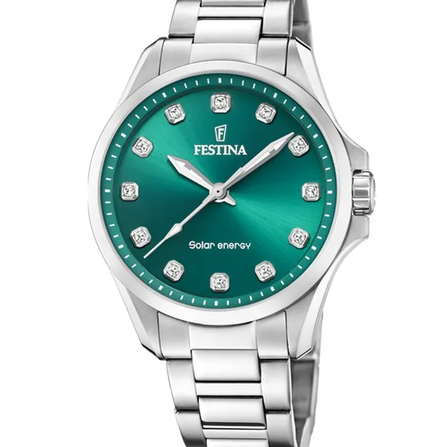 FESTINA - Reloj F20654/3 Festina Verde Mujer Solar Energy