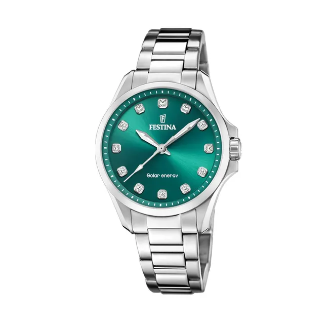 FESTINA - Reloj F20654/3 Festina Verde Mujer Solar Energy