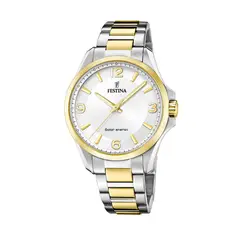 FESTINA - Reloj F20657/1 Gris Hombre Solar Energy
