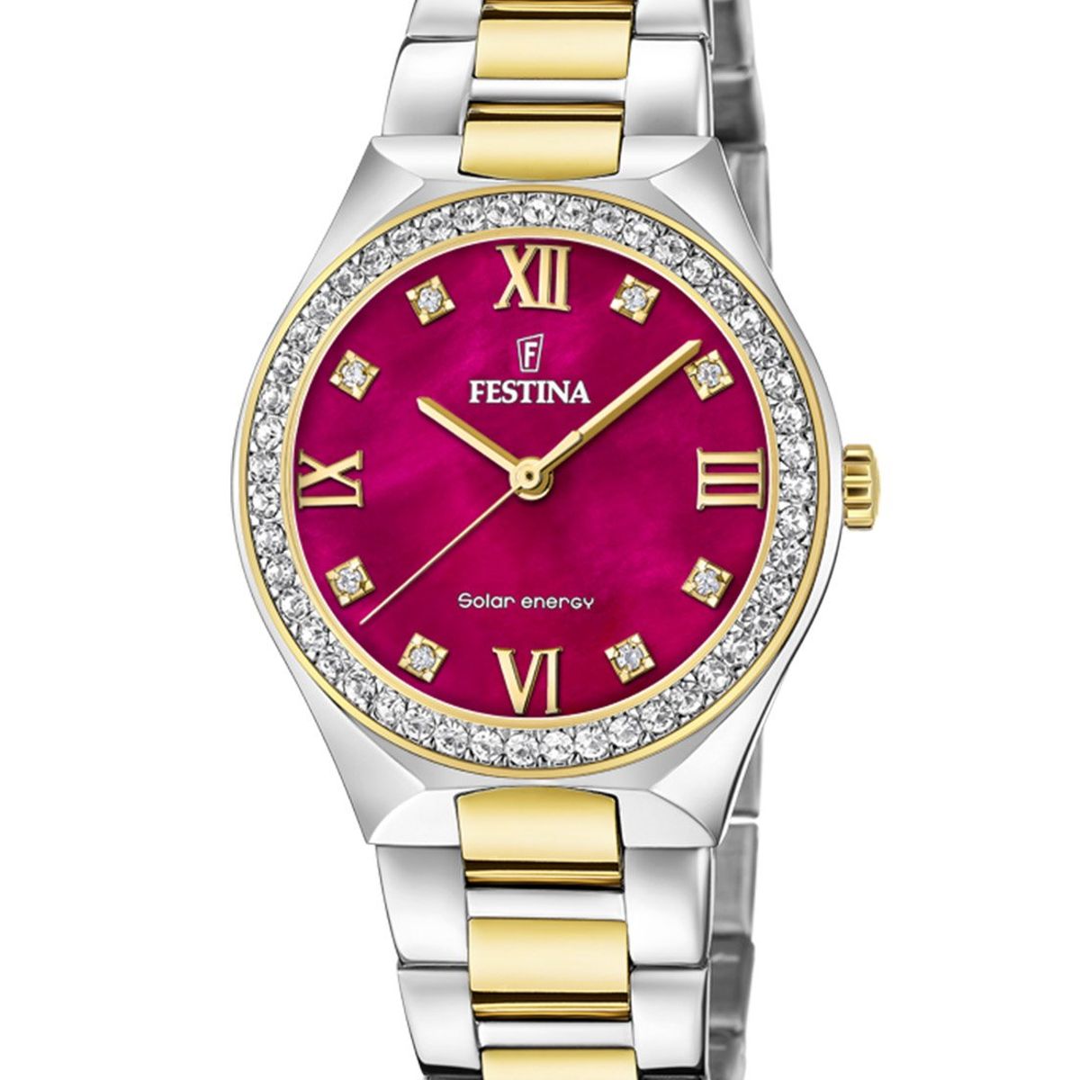 FESTINA - Reloj F20659/3 Festina Rojo Mujer Solar Energy