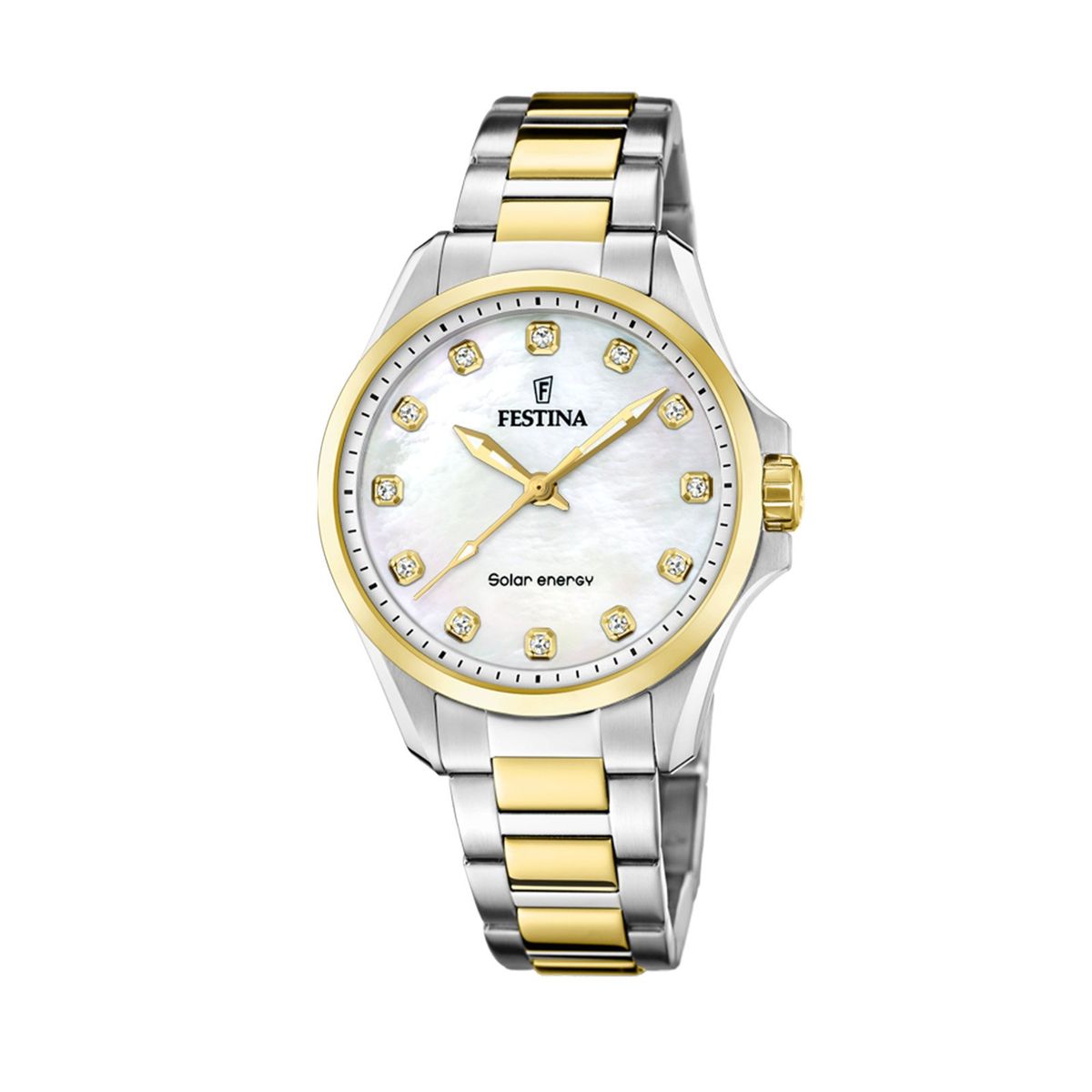 FESTINA - Reloj F20655/1 Festina Crema Mujer Solar Energy