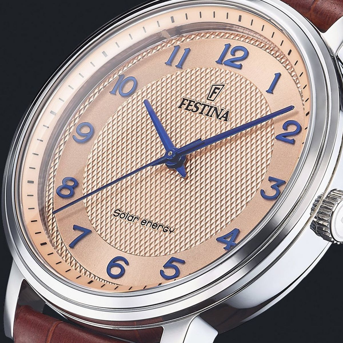 FESTINA - Reloj F206602 Cuero Festina Hombre Solar Energy