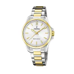 FESTINA - Reloj F20655/2 Blanco Mujer Solar Energy