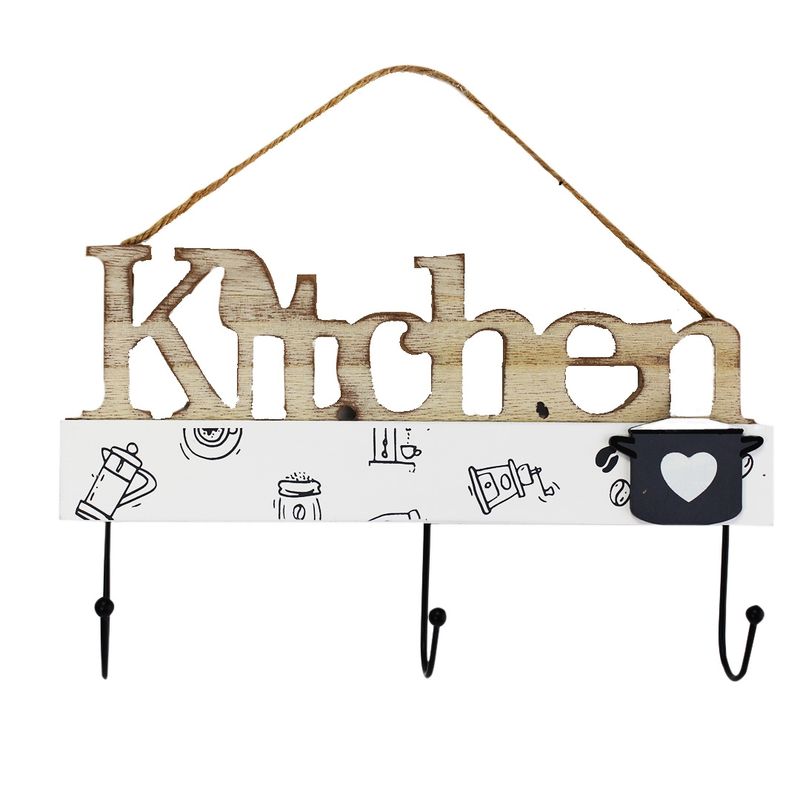 NEWTREE - Colgador de Madera Cocina 19x29 cm