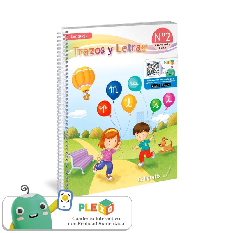 CALIGRAFIX - Trazos y Letras N° 2 Pre Kinder Caligrafix