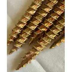 GENERICO - 100 Tornillo Turbo 10(5.0) x 70/60 mm
