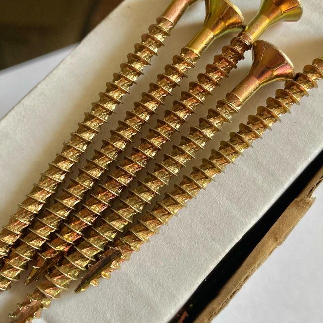 GENERICO - 100 Tornillo Turbo 10(5.0) x 70/60  mm