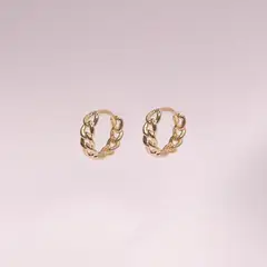 GENERICO - Aros Mujer Argolla Ima 10 mm Philippa Joyas