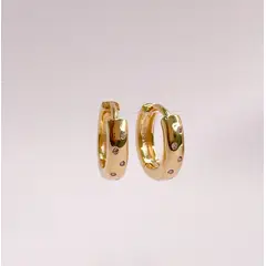 GENERICO - Aros Mujer Argolla Kimi 8 mm Philippa Joyas