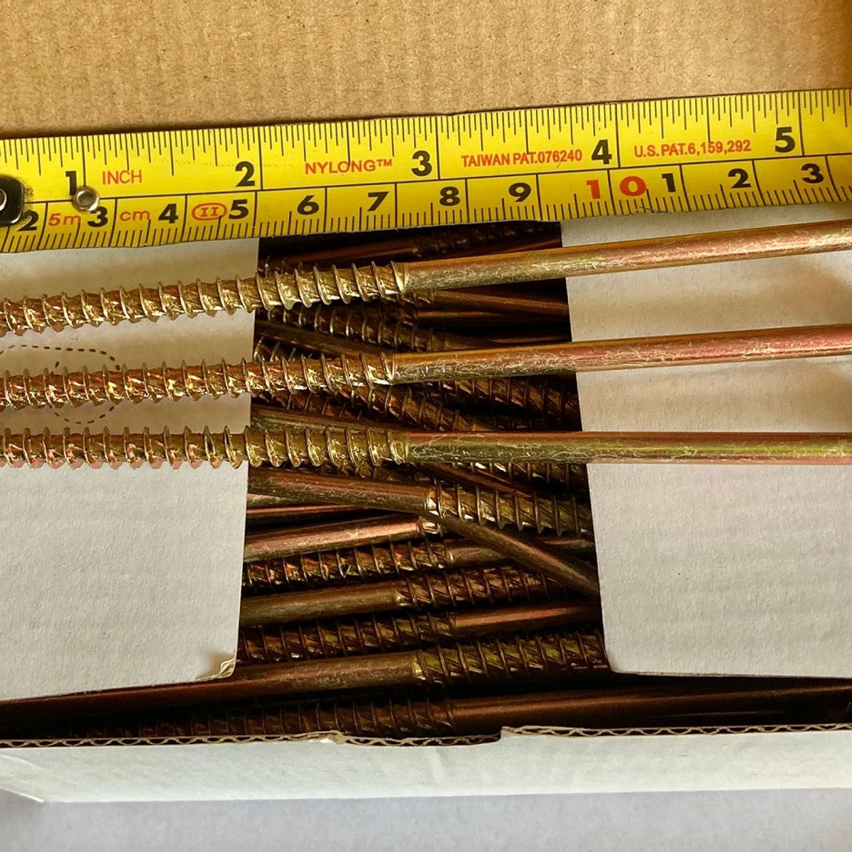 GENERICO - 100 Tornillos Turbo 14(6.0) x 140/72  mm