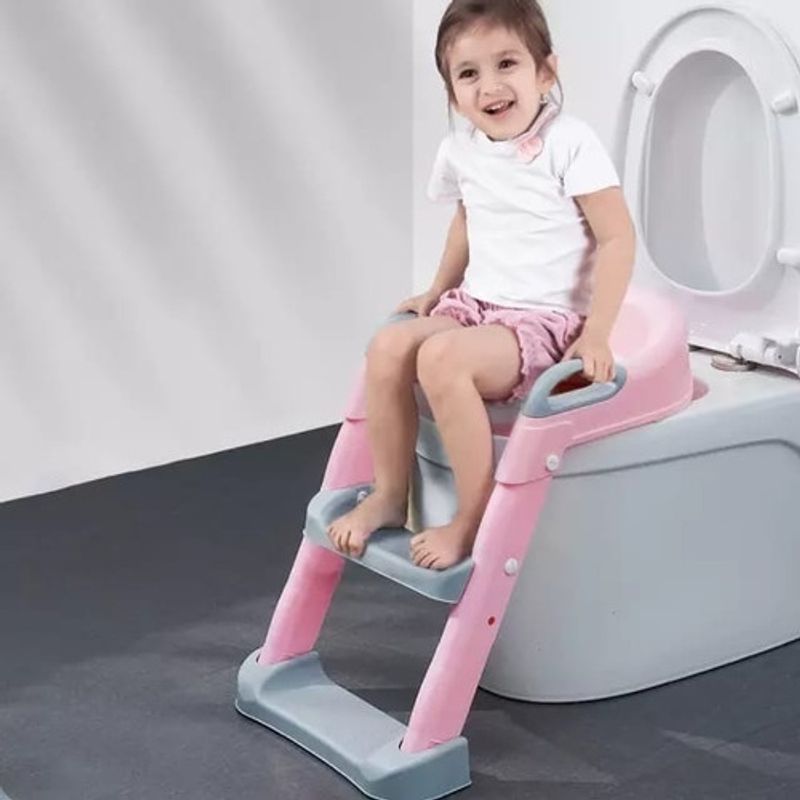 GENERICO - Asiento Baño WC Para Niños Altura Regulable y Seguro