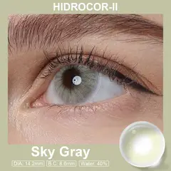 FRESHGO - Lentes de contacto Hidrocor II - Sky gray