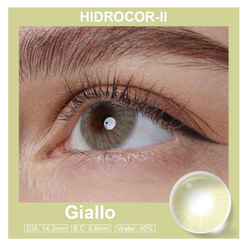 FRESHGO - Lentes de contacto FreshGo Hidrocor II - Giallo