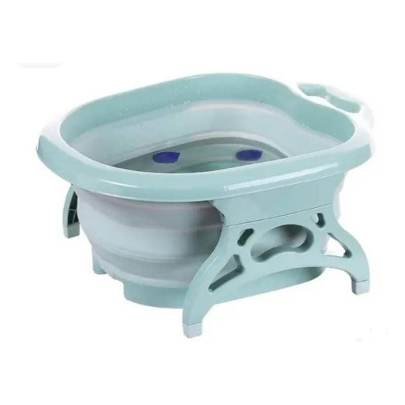 GENERICO - Bañera De Pies Spa Masajeador Antiestres Plegable Portátil
