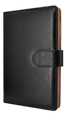 KUANGYE - Cuaderno Elegante De Tapa Dura Con Forro De Piel Sintética