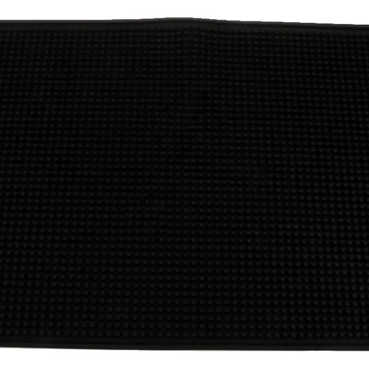 KUANGYE - Goma Bar Negra 45 X 30 Cm Escurridor Vaso Copas