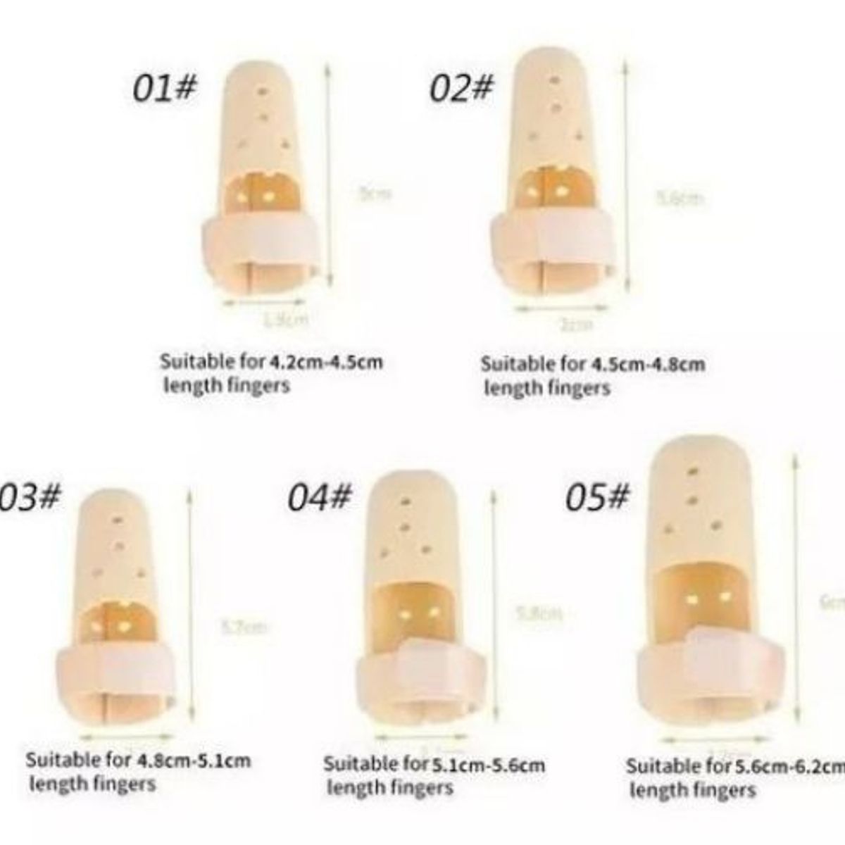 KUANGYE - Ferula Ajustable Para Dedos -artritis