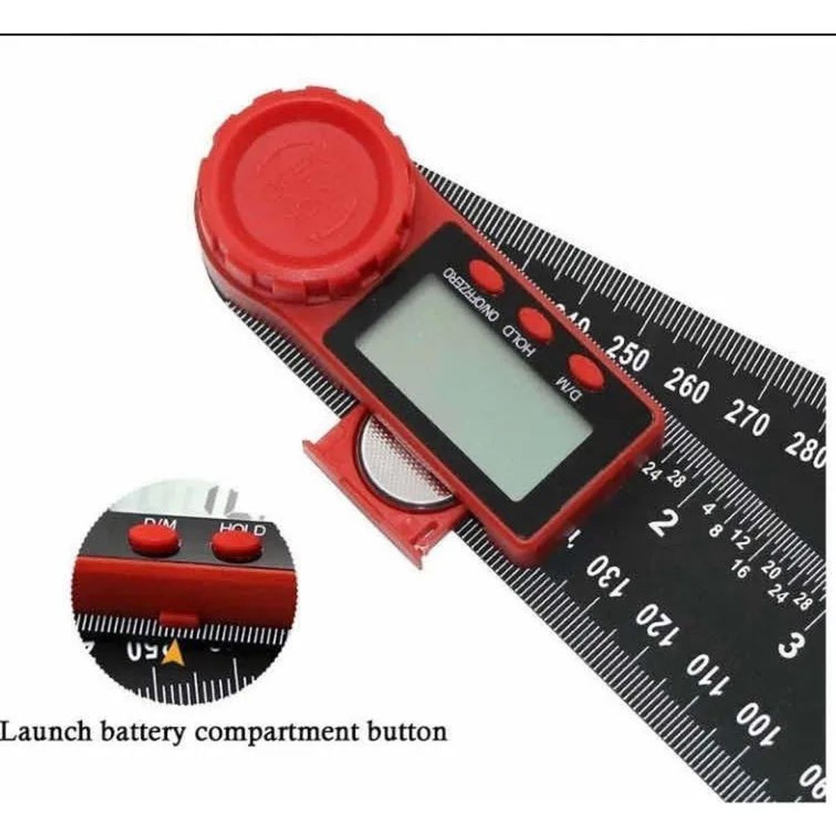 KUANGYE - Medidor De Ángulos  Goniometro Digital